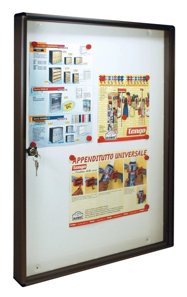 1pz alubox bacheca magnet ghisa art.bc5 55x73x5 cod:ferx.13400