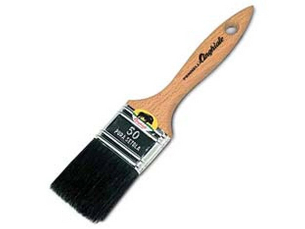 12pz pennellessa setola nera serie 543 - mm.50 cod:ferx.fer288590