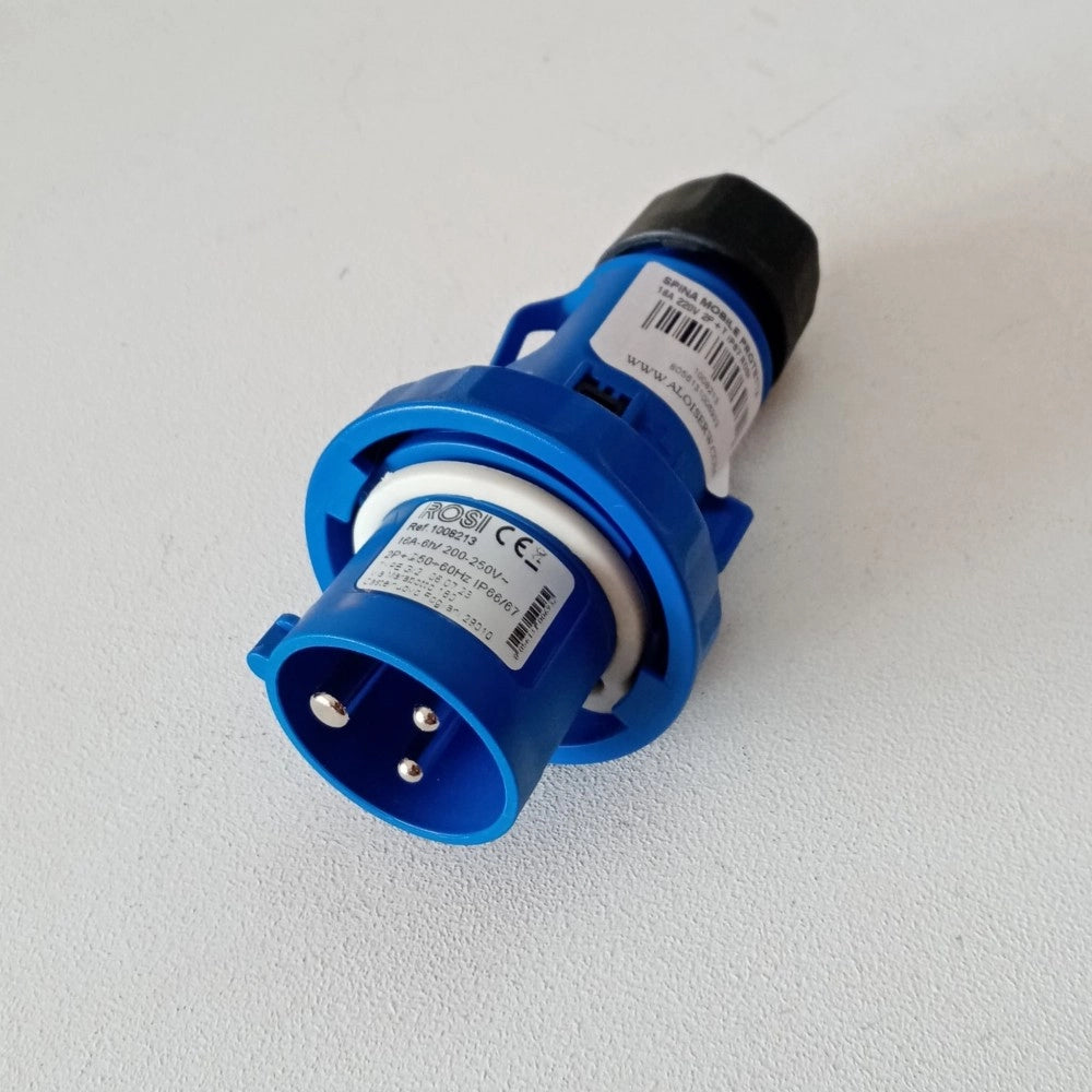 Rosi spina mobile industriale 2p+e 16a ip67