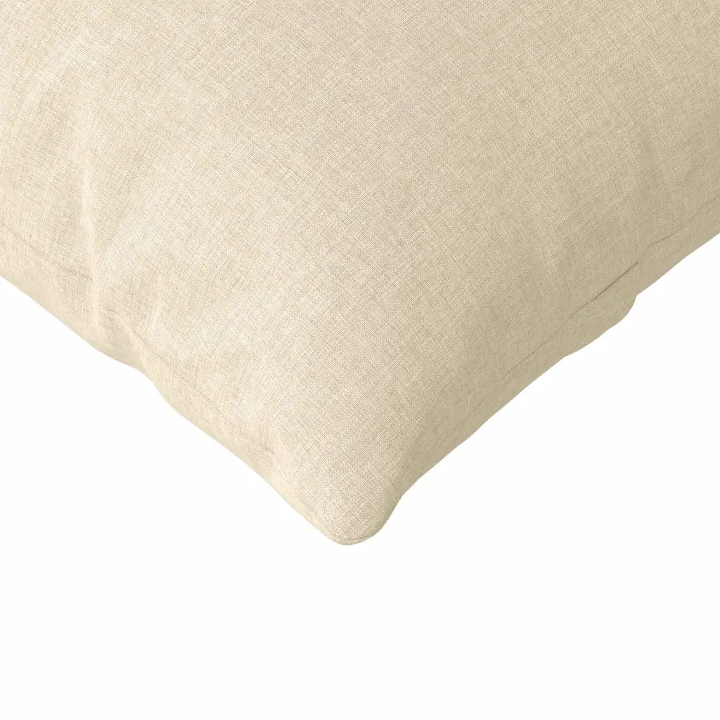 Cuscini da Divano 2 pcs Crema 145 x 40 cm Tessuto 42013832