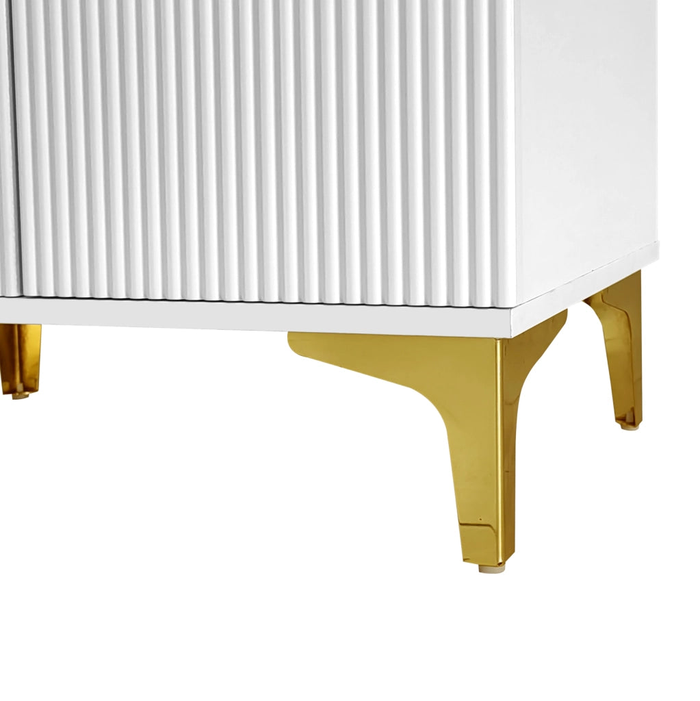 Guardaroba bianco con ripiani regolabili; ganci e cuscini grigi; 60.5 ¡Á 180.5 ¡Á 35.2 cm