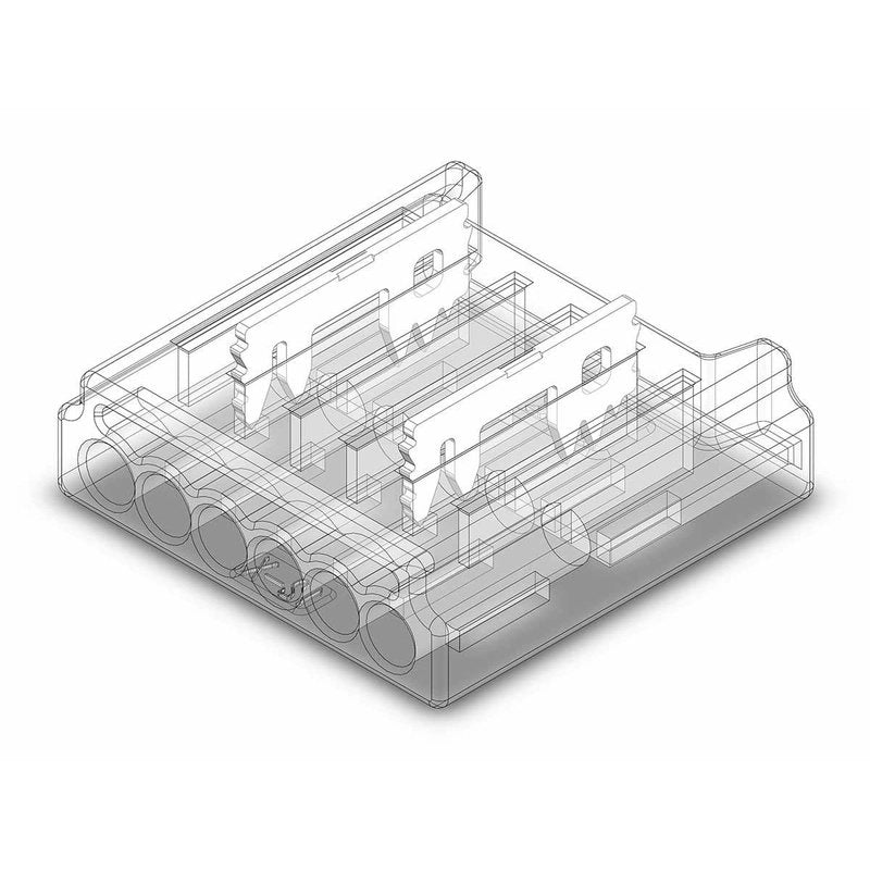 10 Pezzi Connettore Rapido 12mm Monocolore per Striscia LED Senza Saldatura