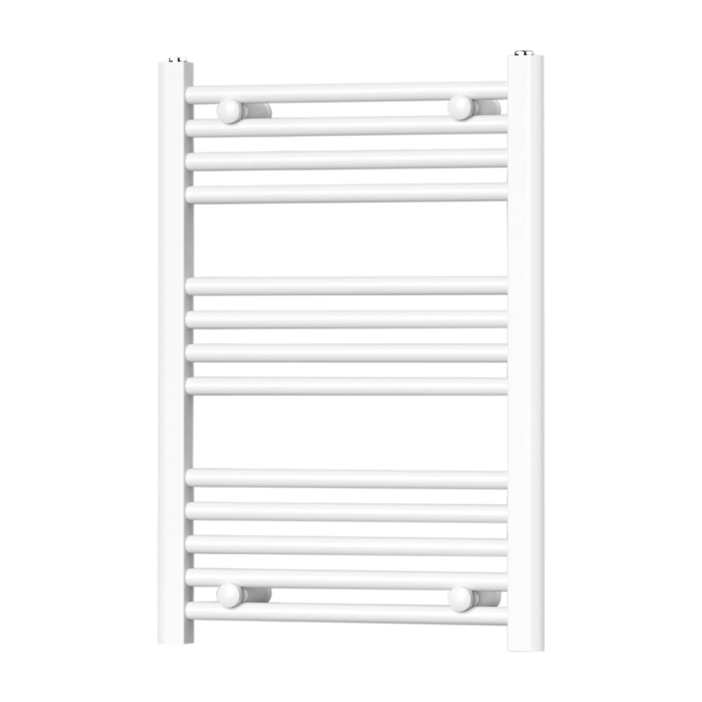 RADIATORE TERMOARREDO SCALDASALVIETTE BIANCO CON TUBOLARI Ø25MM MODELLO ELVIA - MM 840X450 WATT 377 INT.400  - MAM