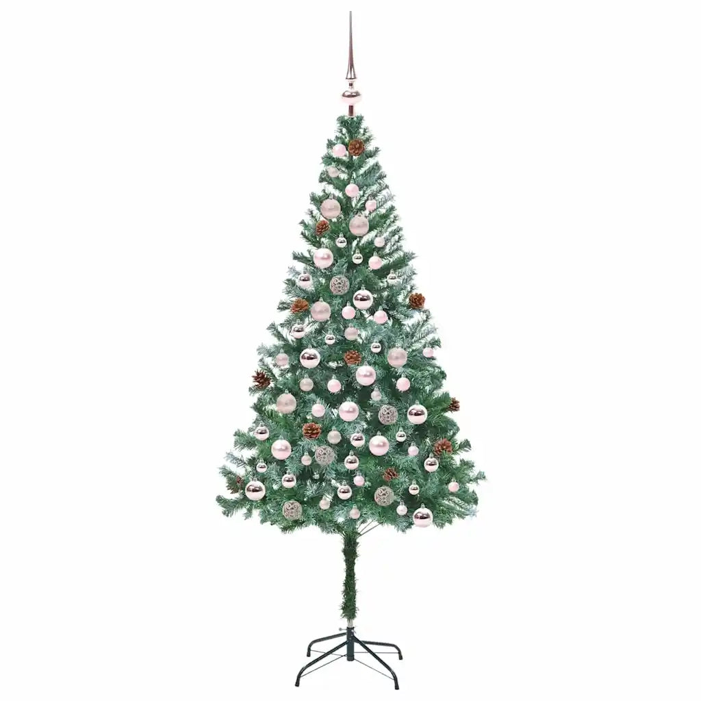 Albero di Natale artificiale Verde 180 cm PVC e Acciaio 3396716