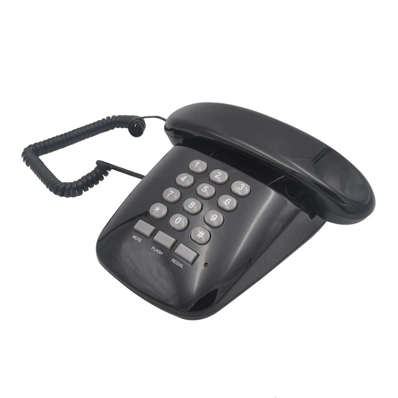 BRONDI SOLE (NERO) - TELEFONO CORDED - DESIGN RETRO