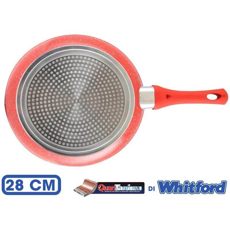 MAURY'S RED & BLU PADELLA ANTIADERENTE 28CM