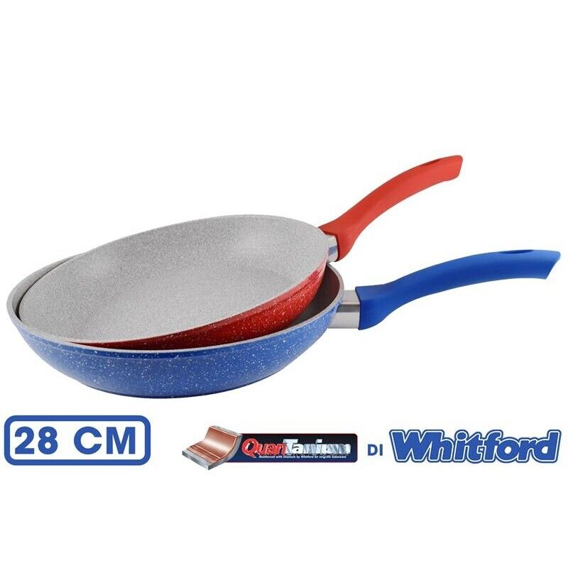 MAURY'S RED & BLU PADELLA ANTIADERENTE 28CM