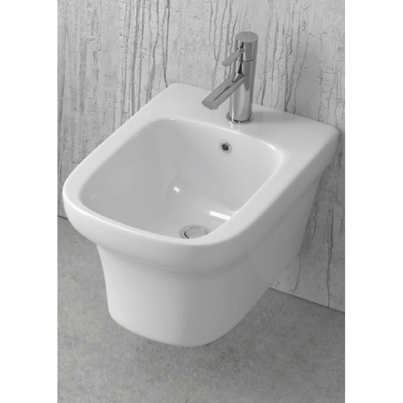 Bidet sospeso in porcellana GRACE 36x50 cm