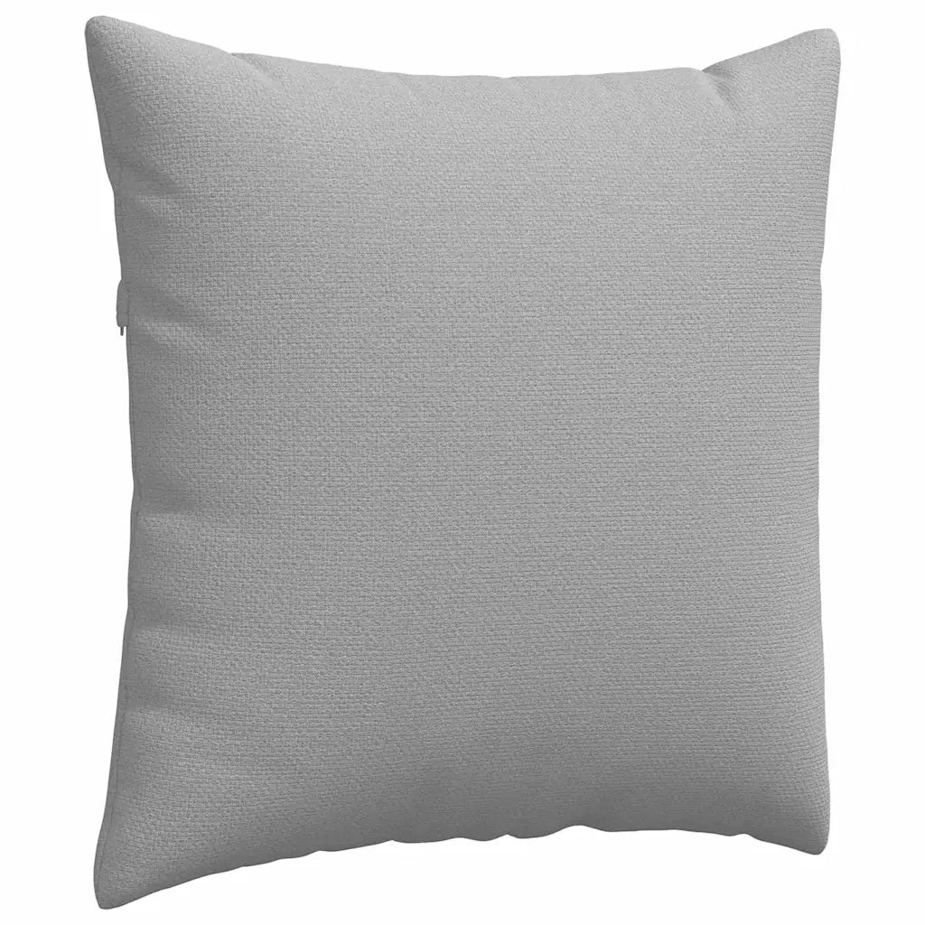 Cuscini da Divano 2 pcs Grigio Nuvola 60 x 60 cm Tessuto 42014010