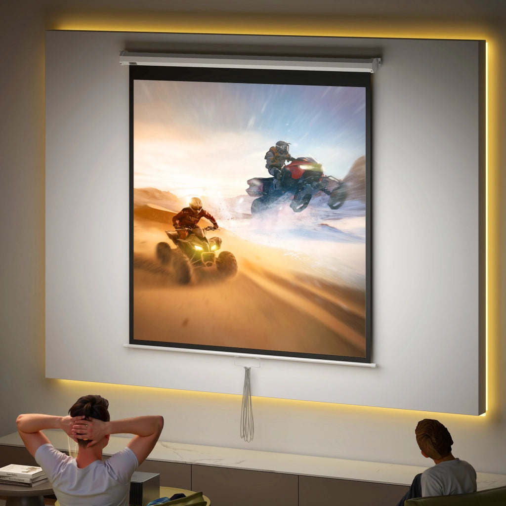 Mobile TV ¨C Minimal ¨C Bianco 146x146 cm