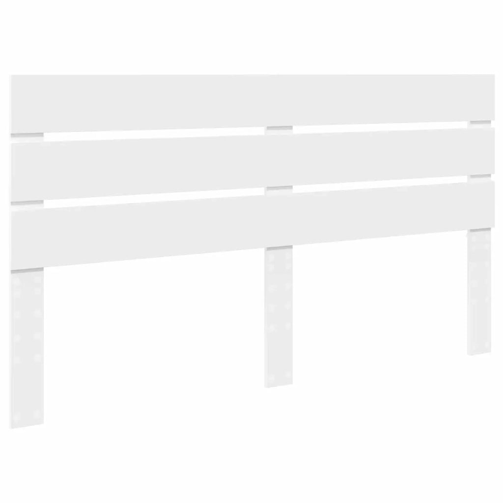 Struttura del letto-Giroletto-Rete del Letto Bianco 180 x 200 cm Pino massello 991373