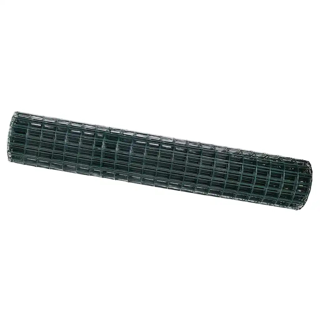 Recinzione Euro Verde 1,5 x 10 m Ferro rivestito in PVC 42004352
