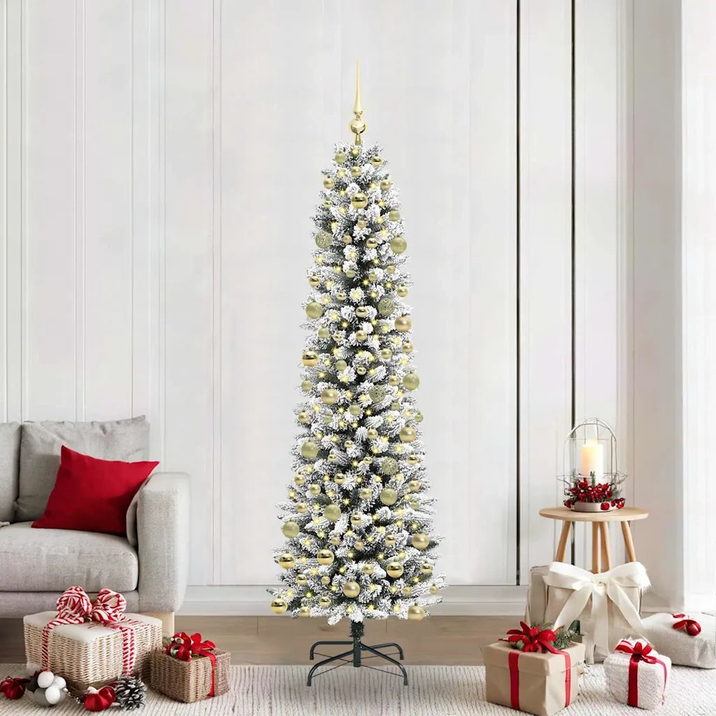 Albero di Natale artificiale Bianco 210 cm 3396121