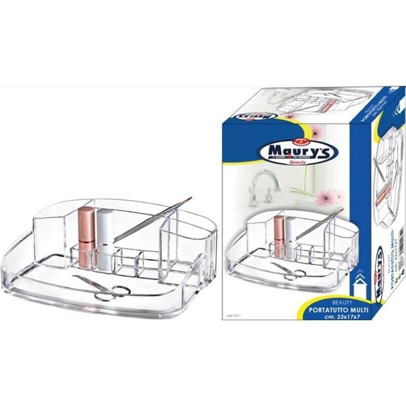 MAURY'S BEAUTY PORTA COSMETICI MULTIUSO 23 X 17 X H7 CM