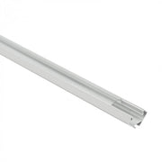 Profilo LED R01 angolare bianco cover trasparente 1m