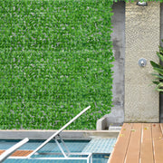 SIEPE ARTIFICIALE 300x100 cm Verde Chiaro in PE e Tessuto