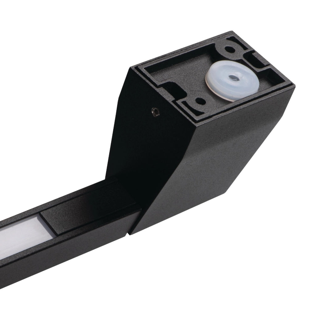Applique esterna minimal nera 80cm LED 10W IP54 Kanlux