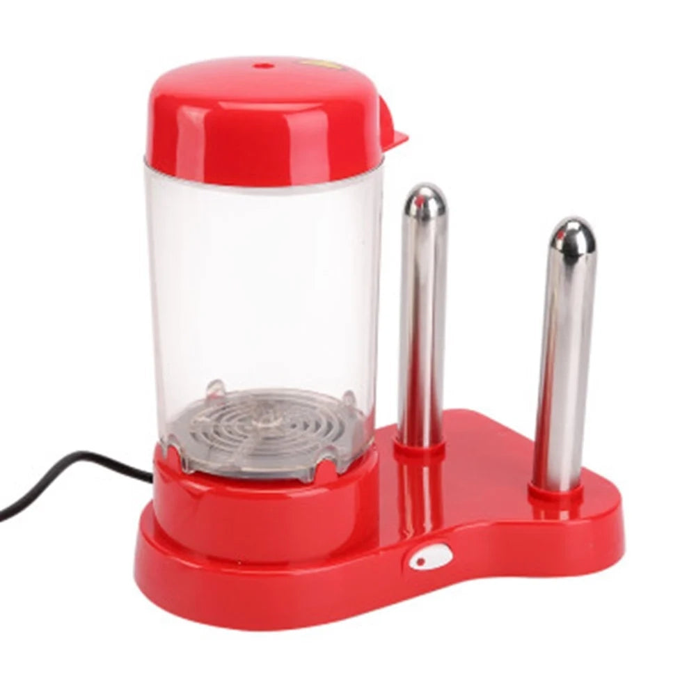 Trade Shop - Macchina Per Hot Dog Cuoci Wurstel 450 W Contenitore Cottura A Vapore Con Porta Panino -