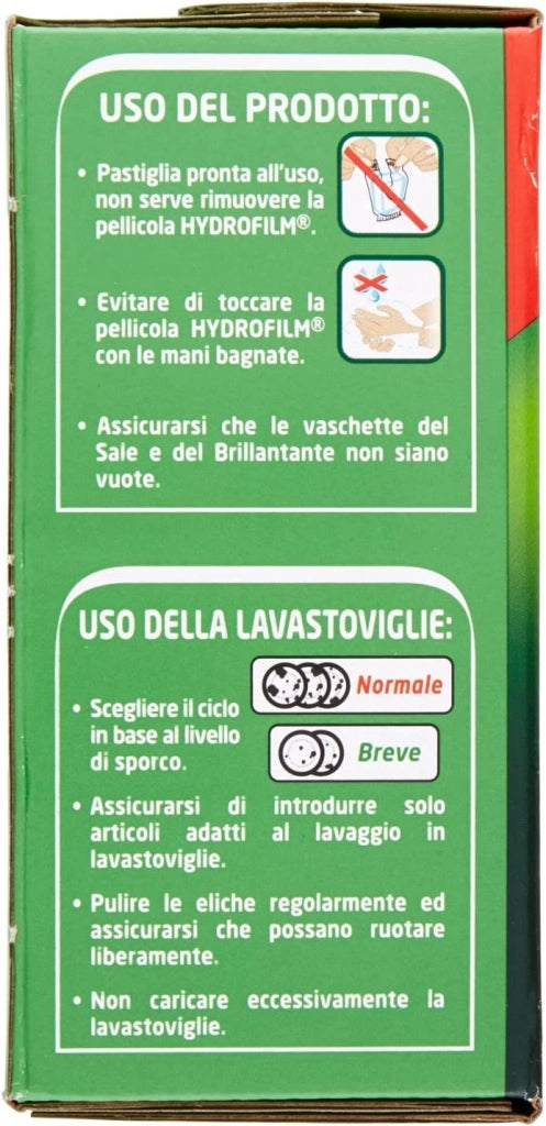 TABS SVELTO LAVASTOVIGLIE CLASSICO FORMATO DA 32 PEZZI