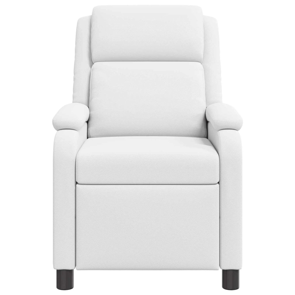 Poltrona Massaggiante Bianco Similpelle 42034868
