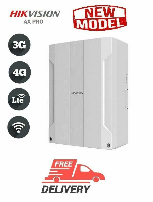 Antifurto Allarme Hikvision AX PRO 16 Zone Filare  Ibrido Wireless Wifi con App dedicata Cloud Gratuito