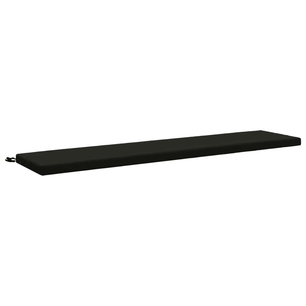 Cuscini per Panchina a 2 Pezzi SOEST 2 pz 100% Poliestere Nero 949227