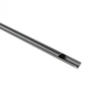 Profilo LED angolare RW01 nero con diffusore nero 1m Ecolight