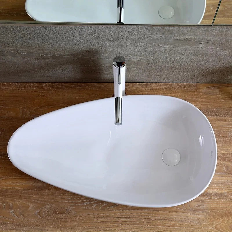 Lavabo Da Appoggio Rea Greta 75