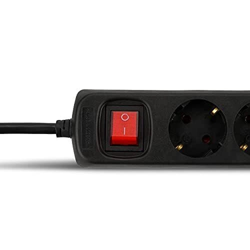 REV 0012692514 prolunghe e multiple 2 m 7 presa(e) AC Interno Nero