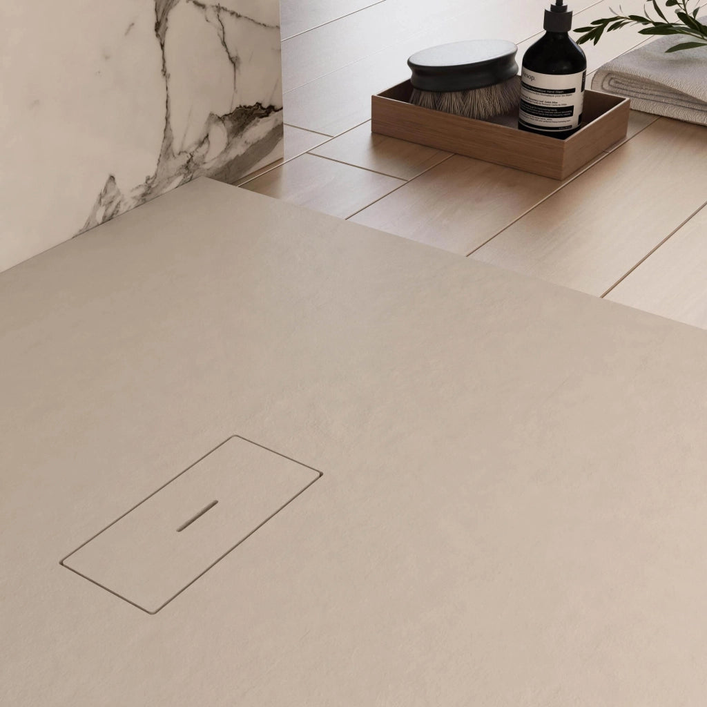 Piatto Doccia in Pietra 80x100 cm Bonussi Manila Crema