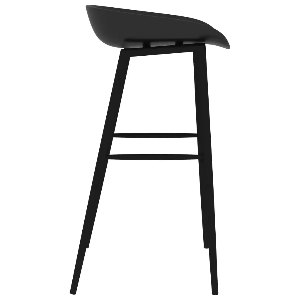 Set da Bar 5 pz Bianco e Nero 3057409