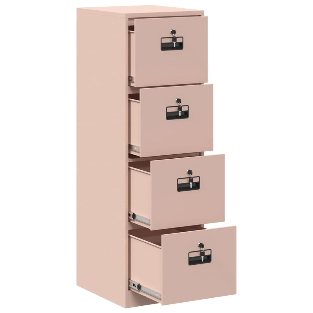 Armadio per File con cassetto 2 pz Rosa 44 x 50 x 139 cm CFW5718398