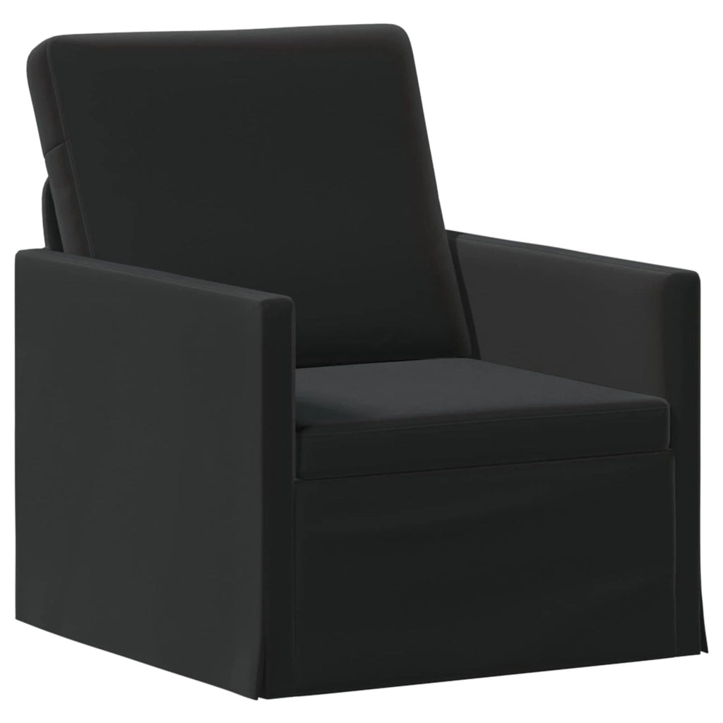 Set di divani 2 pcs Nero Velluto (V) 3433235