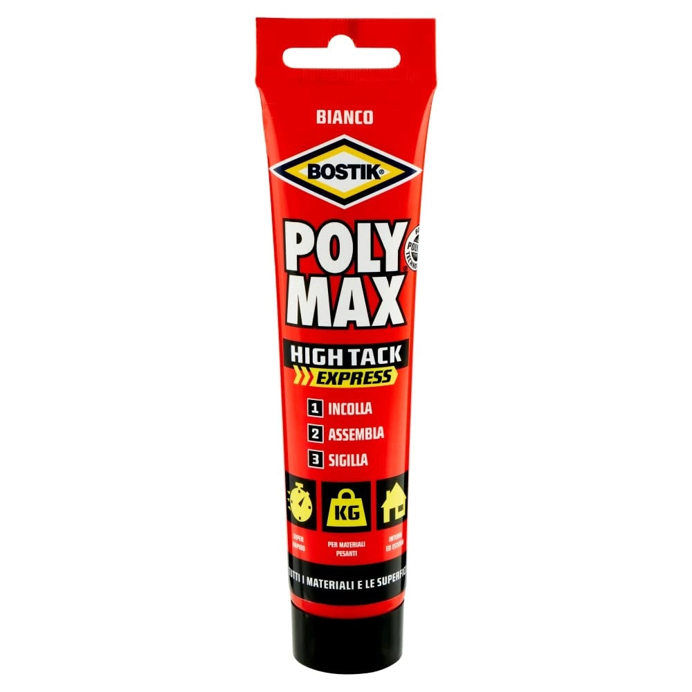 Polymax High Tack Express Bianco 165 g Bostik 2 Blister