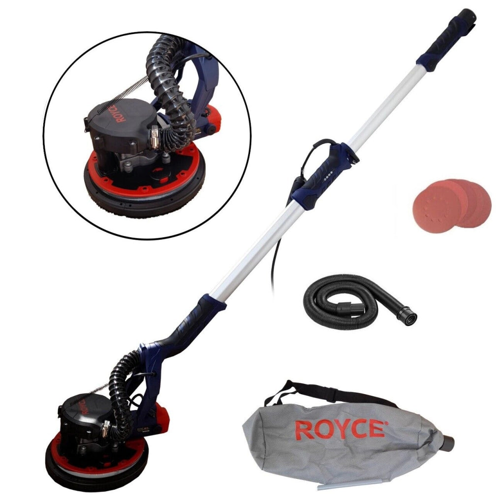Levigatrice muro cartongesso carteggiatrice giraffa telescopica 700W RGDS-700