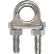 MORSETTO PER FUNI INOX 6 mm