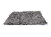 Tappeto Bagno Retro Gommato Antiscivolo Lavorazione Shaggy Modello Passatello - 50x80 - Stone