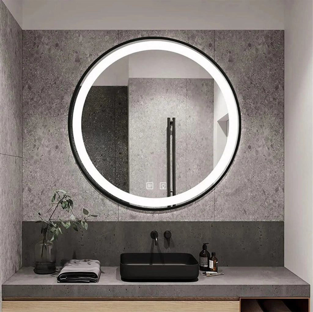 Specchio Led 50cm Mmj Black