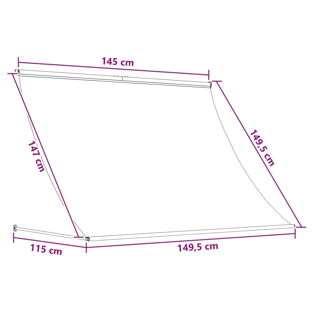 Tenda da Sole Grigio Chiaro 150 x 150 cm 42037101