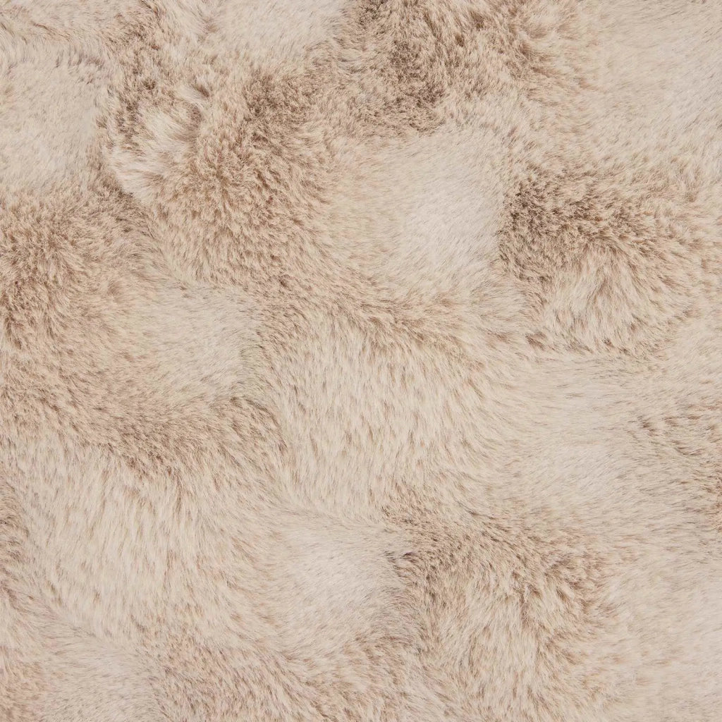 Coperta antiscivolo in sintetica di coniglio Olite Beige 42021785