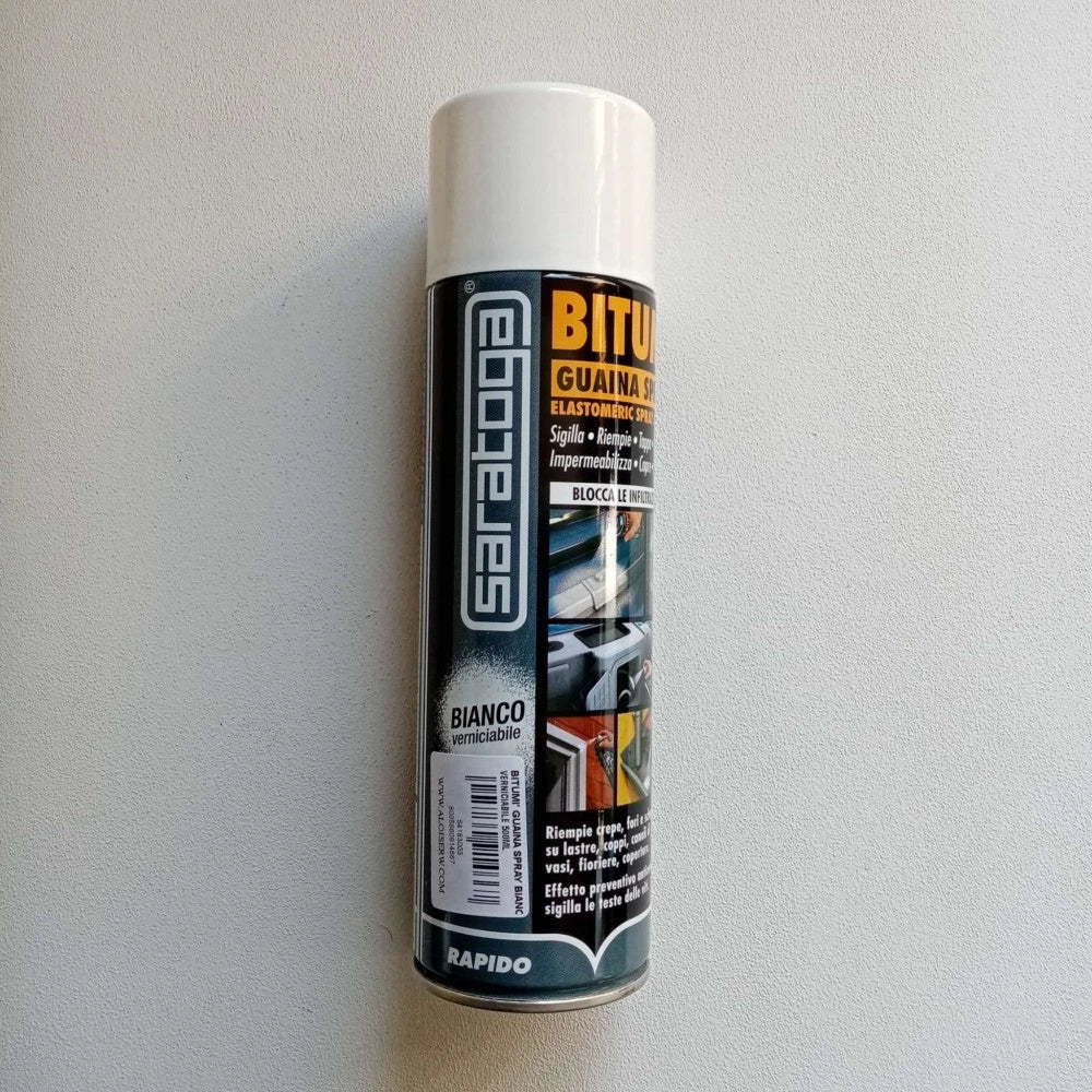 Saratoga bitumi' 500ml guaina bianca impermeabilizzante sigillante spray