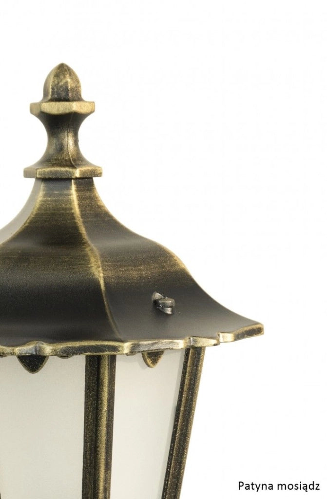 Lampione giardino esterno Retro SU-MA nero 76cm E27 IP43