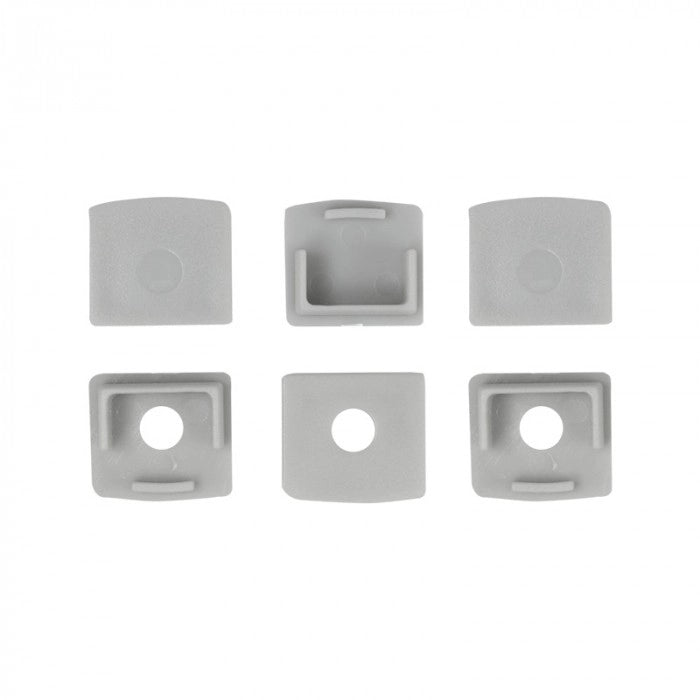 Profilo LED incasso GP03 anodizzato, diffusore opale 3m