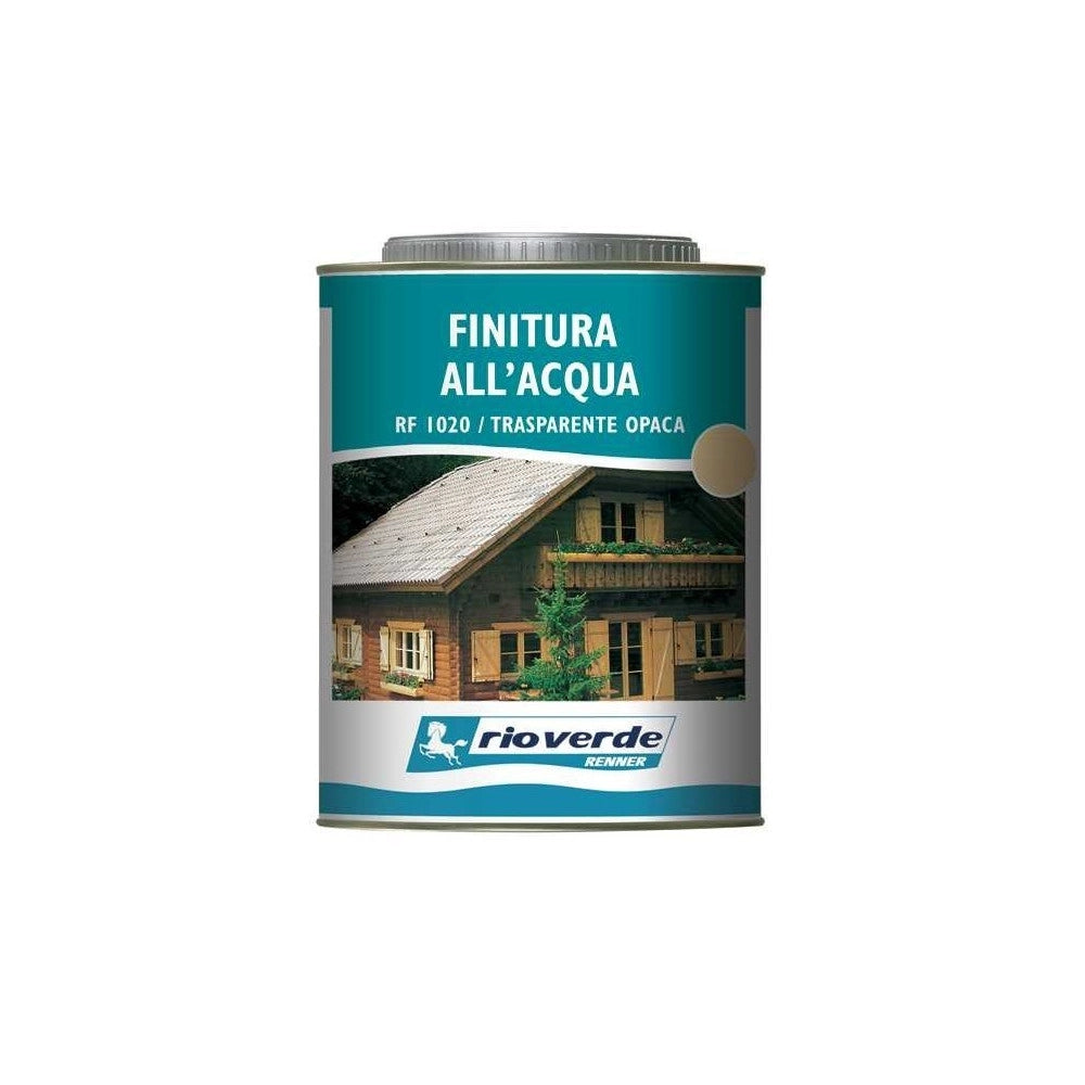 Renner rf 1020 750ml finitura trasparente opaca base acqua