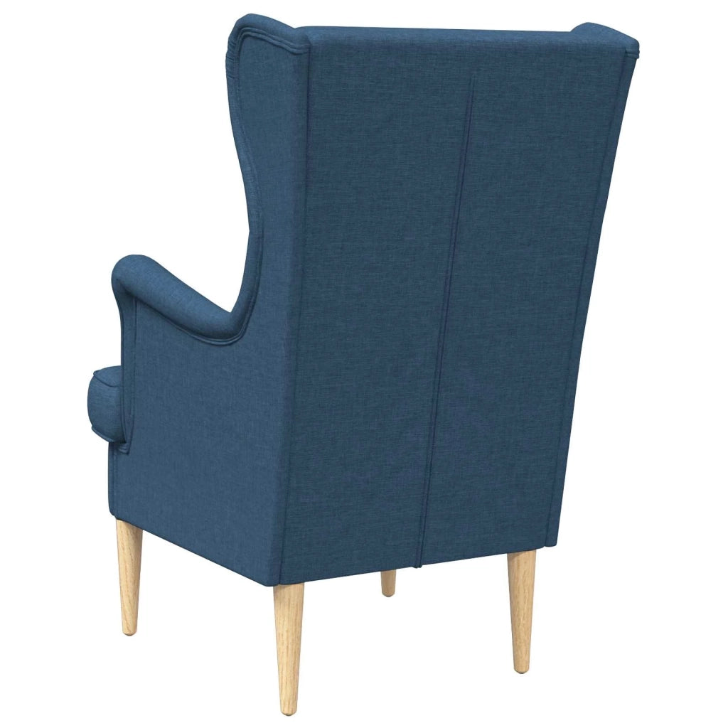 Poltrona-Divano Sedia Blu Tessuto 475953