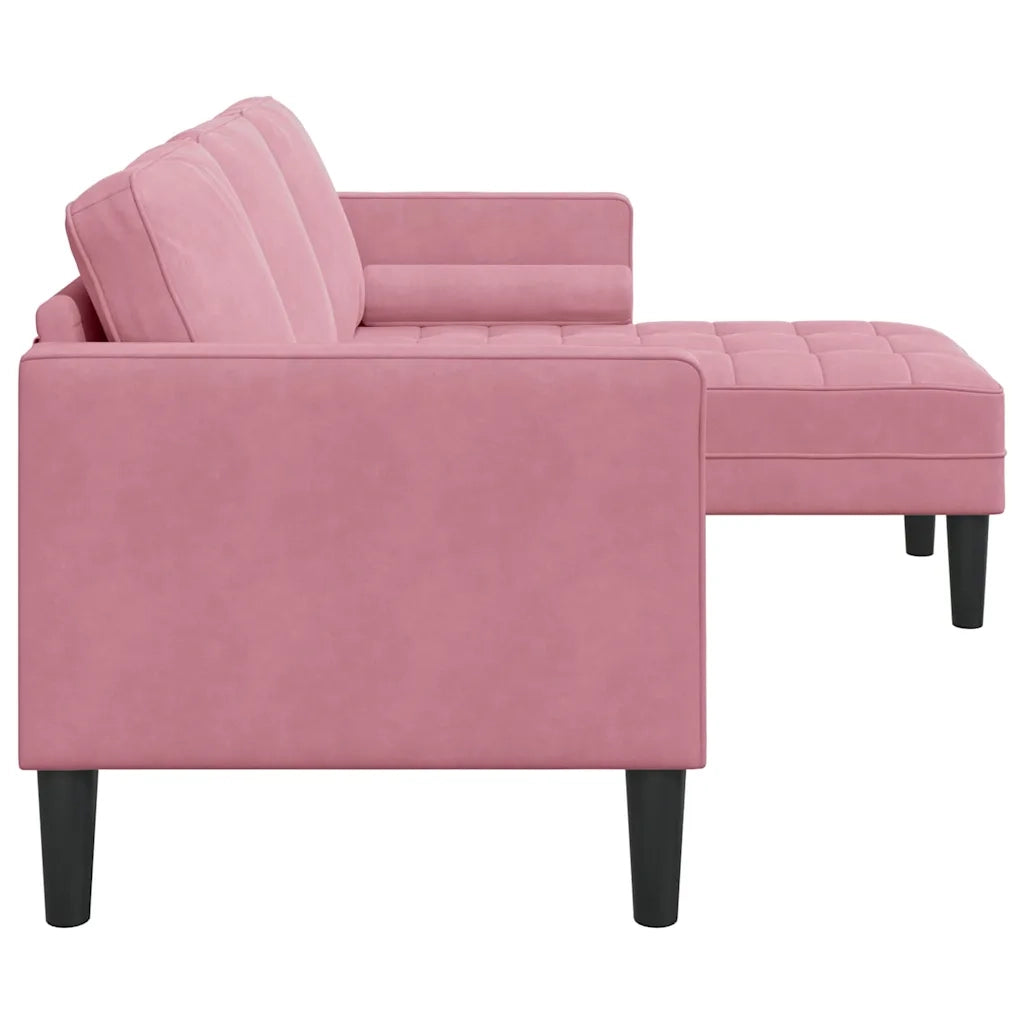 Set di divani con cuscino Rosa Poliestere 42001929