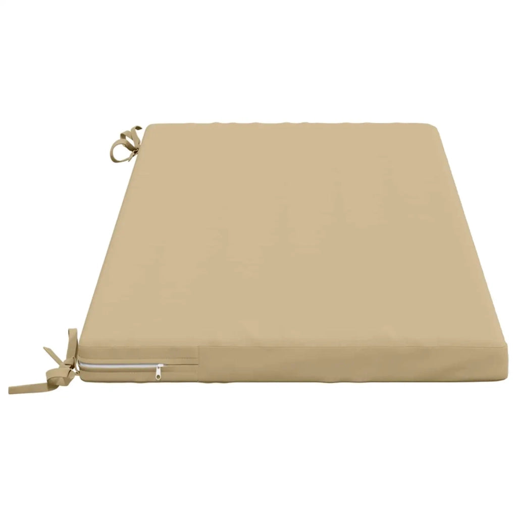 Cuscini per Panchina a 2 Pezzi SOEST 2 pz 100% Poliestere Beige 949281
