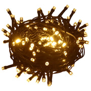 Stringa di Luci con 600 LED 60 m 8 Effetti Luce IP44 Bianco Caldo CFW8290214