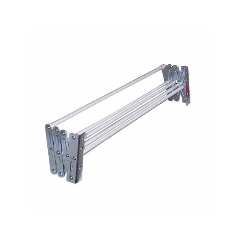 Stendipanni Fisarmonica cm 120 Plasticato Bianco