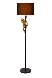 Lampada da terra Lucide Extravaganza Chimp E27 nera